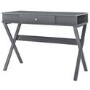 GRADE A1 - Paxton Campaign Desk in Grey
