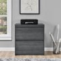 Presley Lateral File Cabinet in Weathered Oak