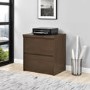 Presley Lateral File Cabinet in Brown