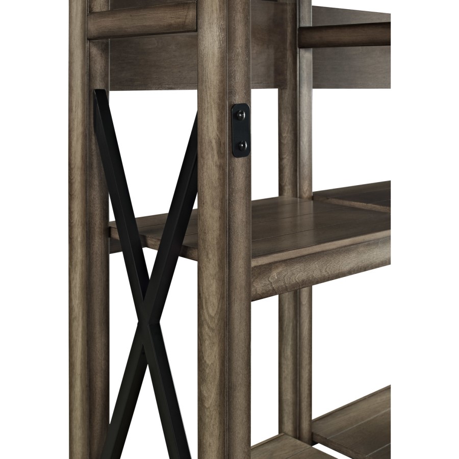 Wildwood Bookcase in Rustic Grey