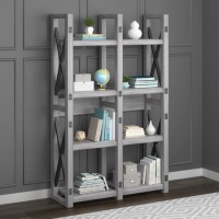 Wildwood Bookcase in Rustic White Wildwood Bookcase in Rustic White