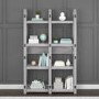 Wildwood Bookcase in Rustic White