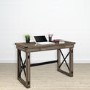 Wildwood Wood Veneer Desk in  Rustic Grey