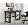 Wildwood Wood Veneer Desk in  Rustic Espresso