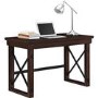 Wildwood Wood Veneer Desk in  Rustic Espresso