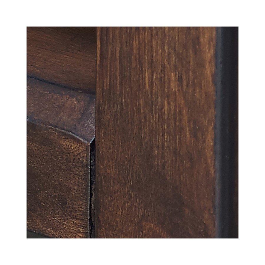 Wildwood Wood Veneer Desk in  Rustic Espresso