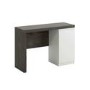 Hudson Chunky Desk in Charcoal Ash & Pearl Oak