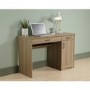 Essentials Computer Desk in Oak with Cupboards