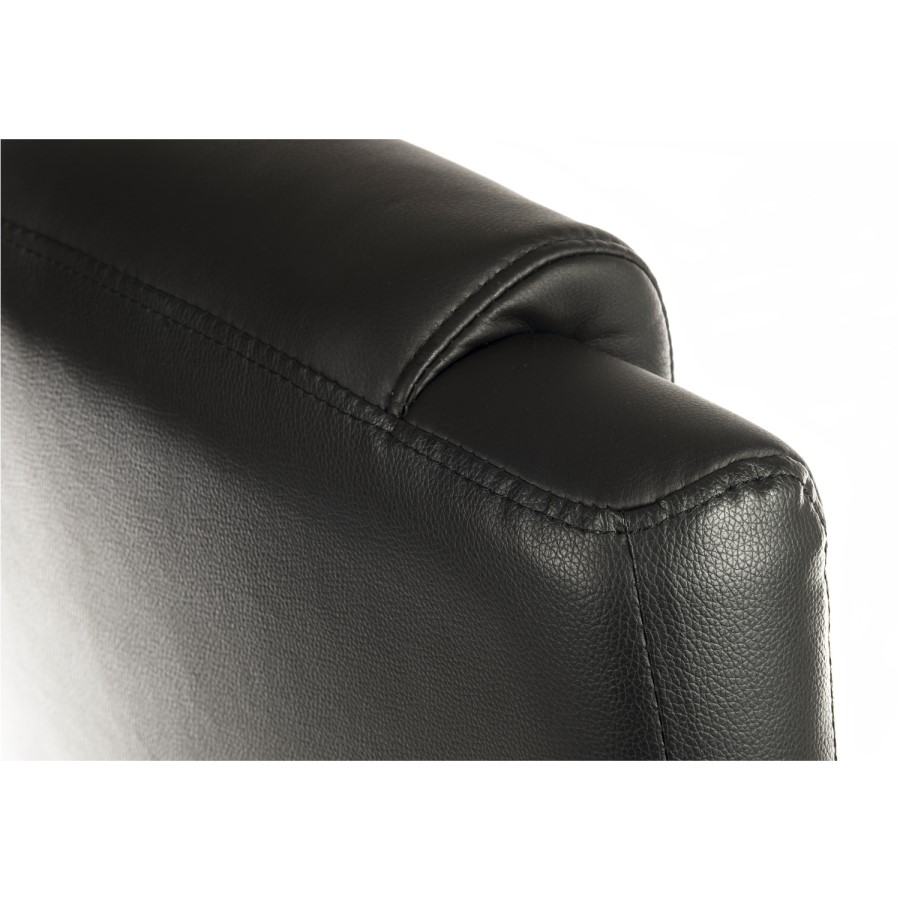 Black Leather Executive Office Chair - Leader - Teknik Office