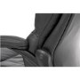 Luxe Black Faux Leather Office Chair