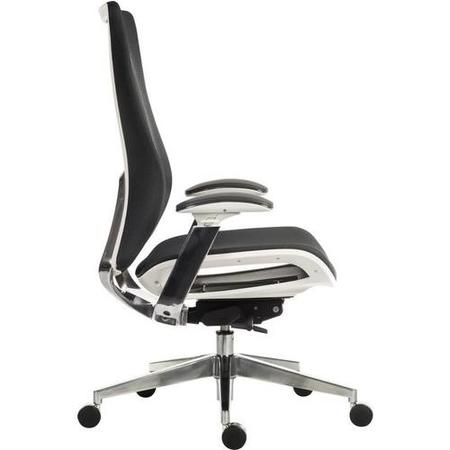 Quantum Mesh Office Chair with White Frame