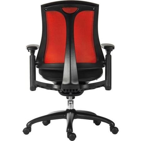 Rapport Red & Black Mesh Office Chair