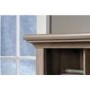Louvre Hutch Desk in Oak with Storage