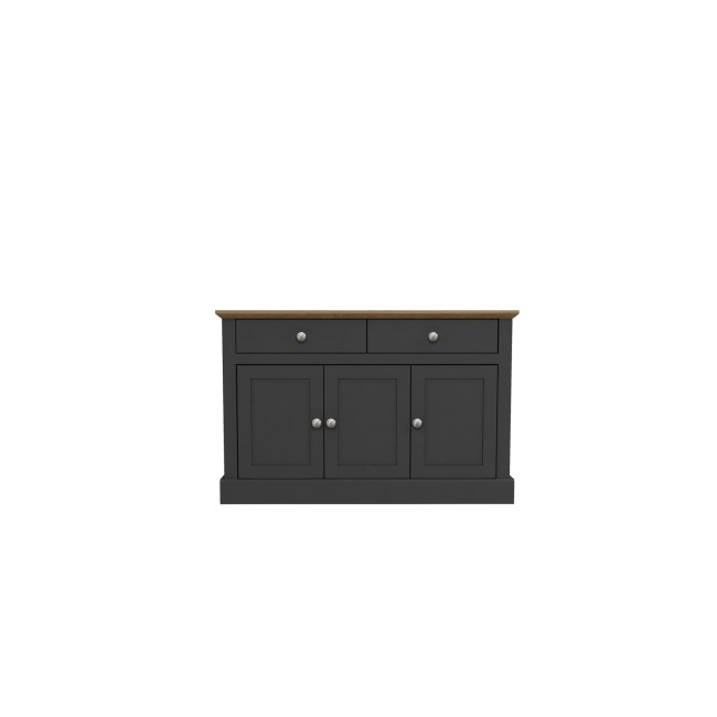 Devon Sideboard in Charcoal with 3 Doors & 2 Drawers