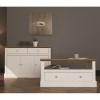 Devon Sideboard in White with 3 Doors &amp; 2 Drawers