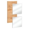 White &amp; Wooden Bookcase Storage Units - Neo