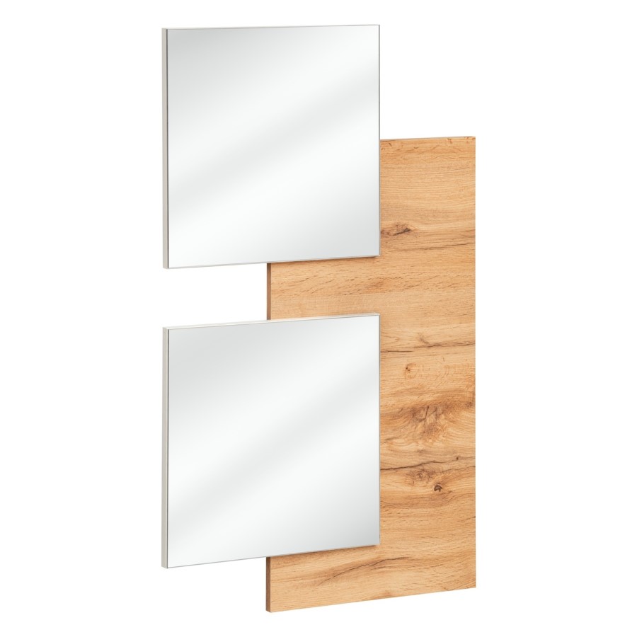 White & Wooden Hanging Bookcase - Neo