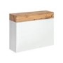 White & Wooden Hanging Sideboard - Neo