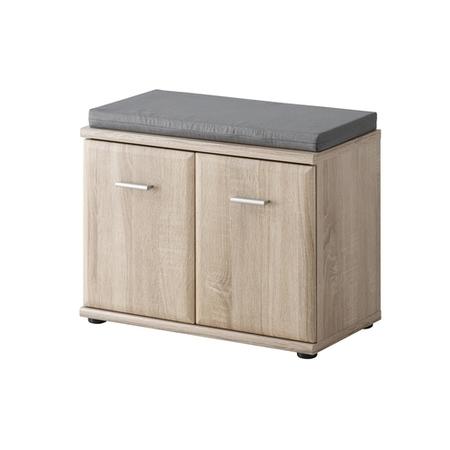 Oak Hall Storage Unit with Coat Hooks - Neo