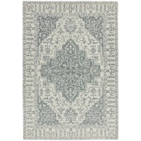Bronte Persian Style Silver Rug 120x170cm 