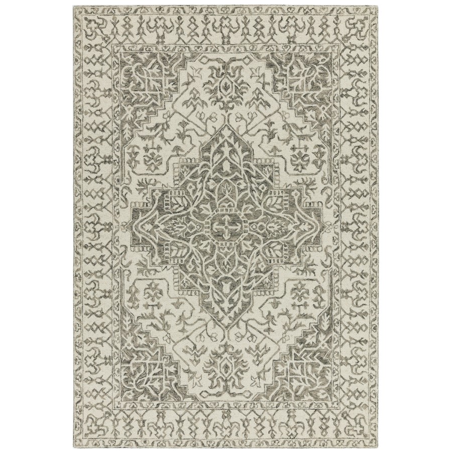 Bronte Persian Style Grey Rug 120x170cm