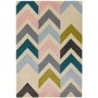 Reef Multi Coloured Chevron Rug 120x170cm