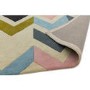 Reef Multi Coloured Chevron Rug 120x170cm