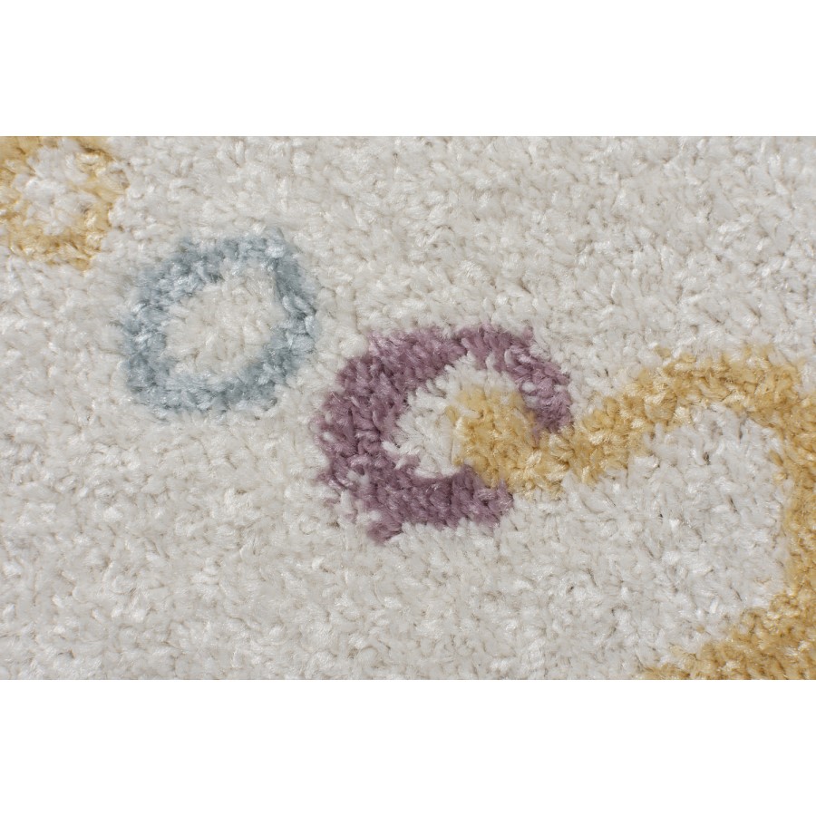 Bambino Elephants Multi Coloured Rug 80x120cm - Flair