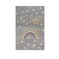 Bambino Rainbow Night Multi Coloured Rug 80x120cm - Flair