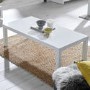 White Gloss Coffee Table - Rectangular - Puro