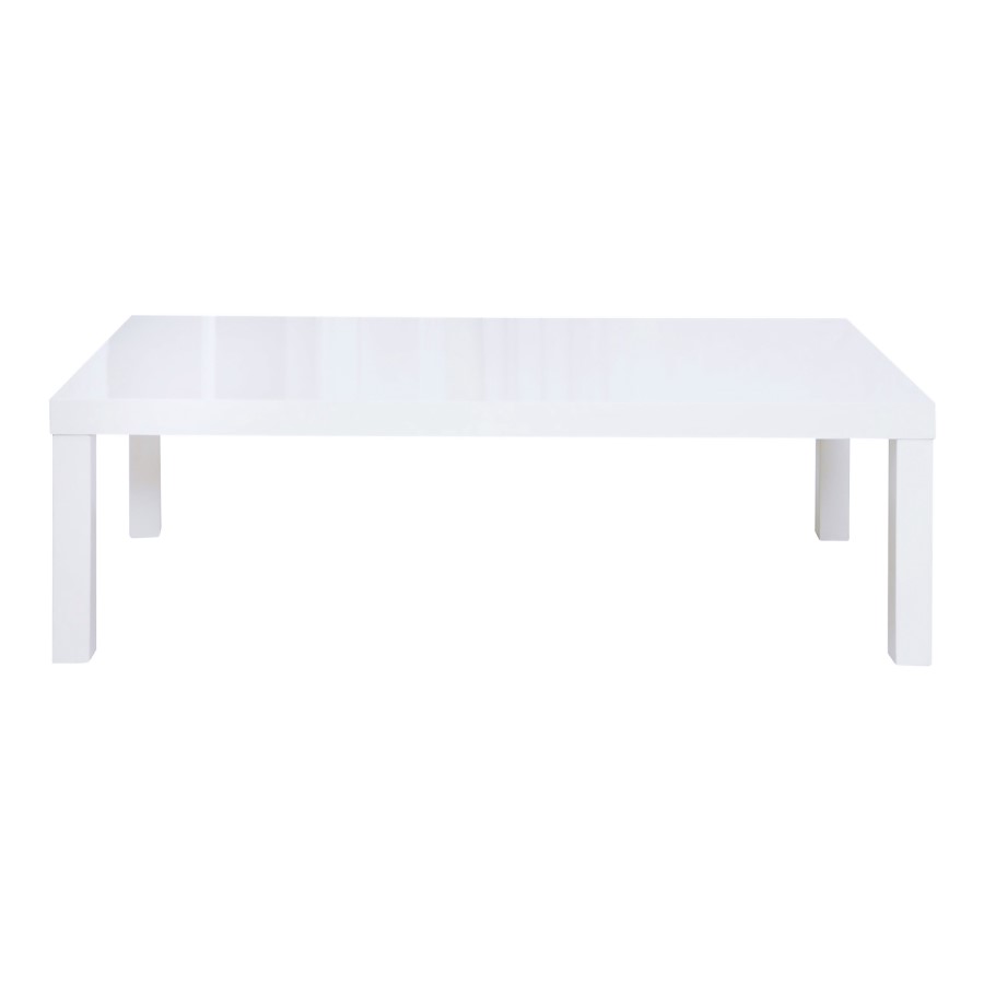 White Gloss Coffee Table - Rectangular - Puro