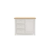 Ferndale Grey & Oak Hall Cabinet