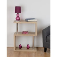 Charisma Side Table in Light Oak Effect with 3 Shelves Charisma Side Table in Light Oak Effect with 3 Shelves