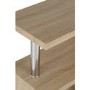 Charisma Side Table in Light Oak Effect with 3 Shelves