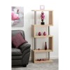 Charisma Bookcase in Light Oak Effect with 5 Shelves