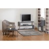 GRADE A1 - Charisma TV Stand in Grey Gloss
