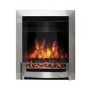 Chrome Inset Electric Fireplace - Be Modern Ember