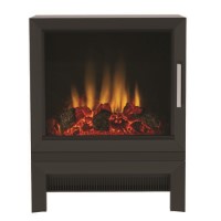 Be Modern Flare Qube Black Freestanding Electric Stove Be Modern Flare Qube Black Freestanding Electric Stove