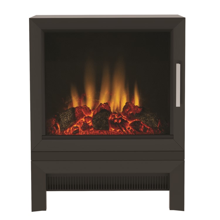 Be Modern Flare Qube Black Freestanding Electric Stove