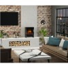 Be Modern Black Freestanding Electric Stove Fire - Qube
