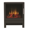 Be Modern Black Freestanding Electric Stove Fire - Qube