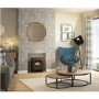 Espire Electric Stove In Matt Black