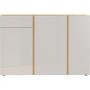 White Extra Large Sideboard Doors with Navarra Oak Top