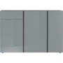 Extra Large Grey Gloss Sideboard