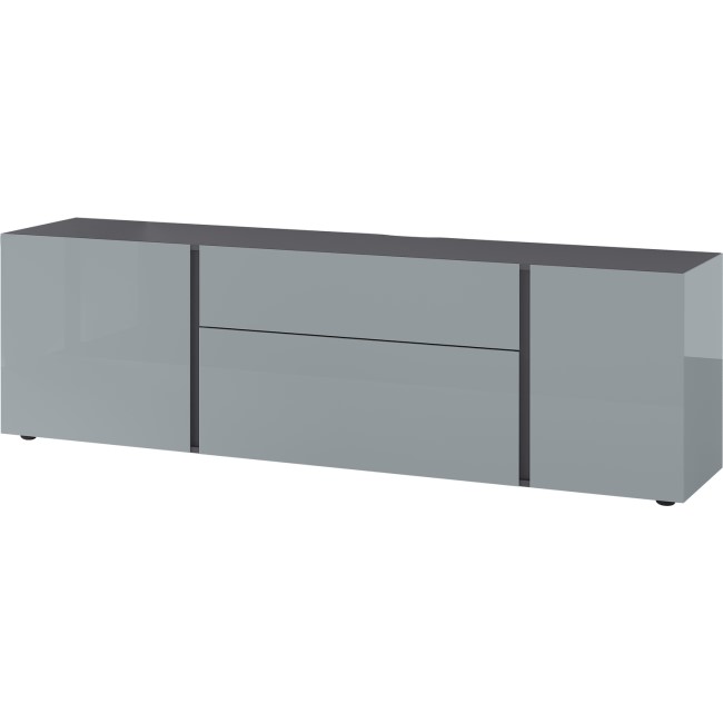 Grey Gloss TV Unit