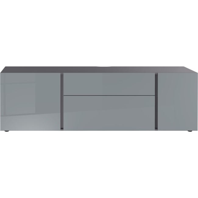 Grey Gloss TV Unit