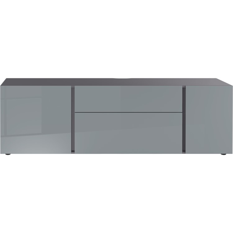 Grey Gloss TV Unit