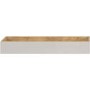 White and Oak Shelf