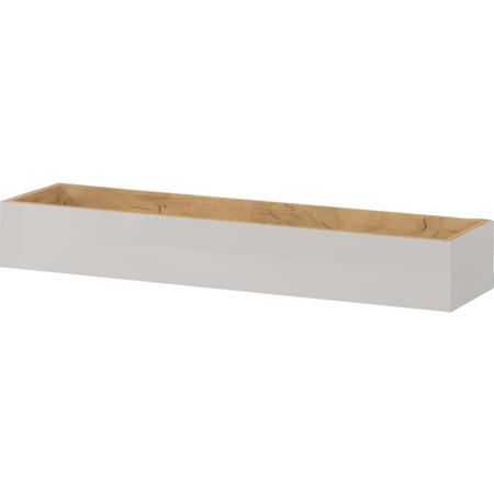 White and Oak Shelf