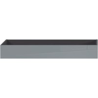 Grey Gloss Shelf Grey Gloss Shelf